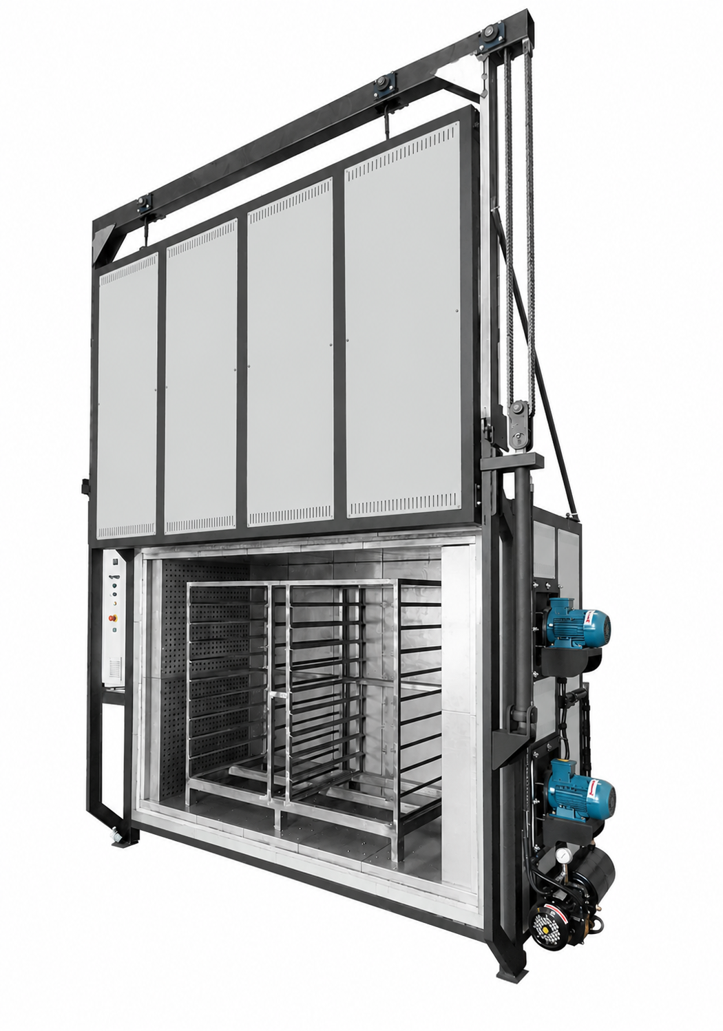 Industrial chamber furnaces with forced air circulation ICO - iskirpta
